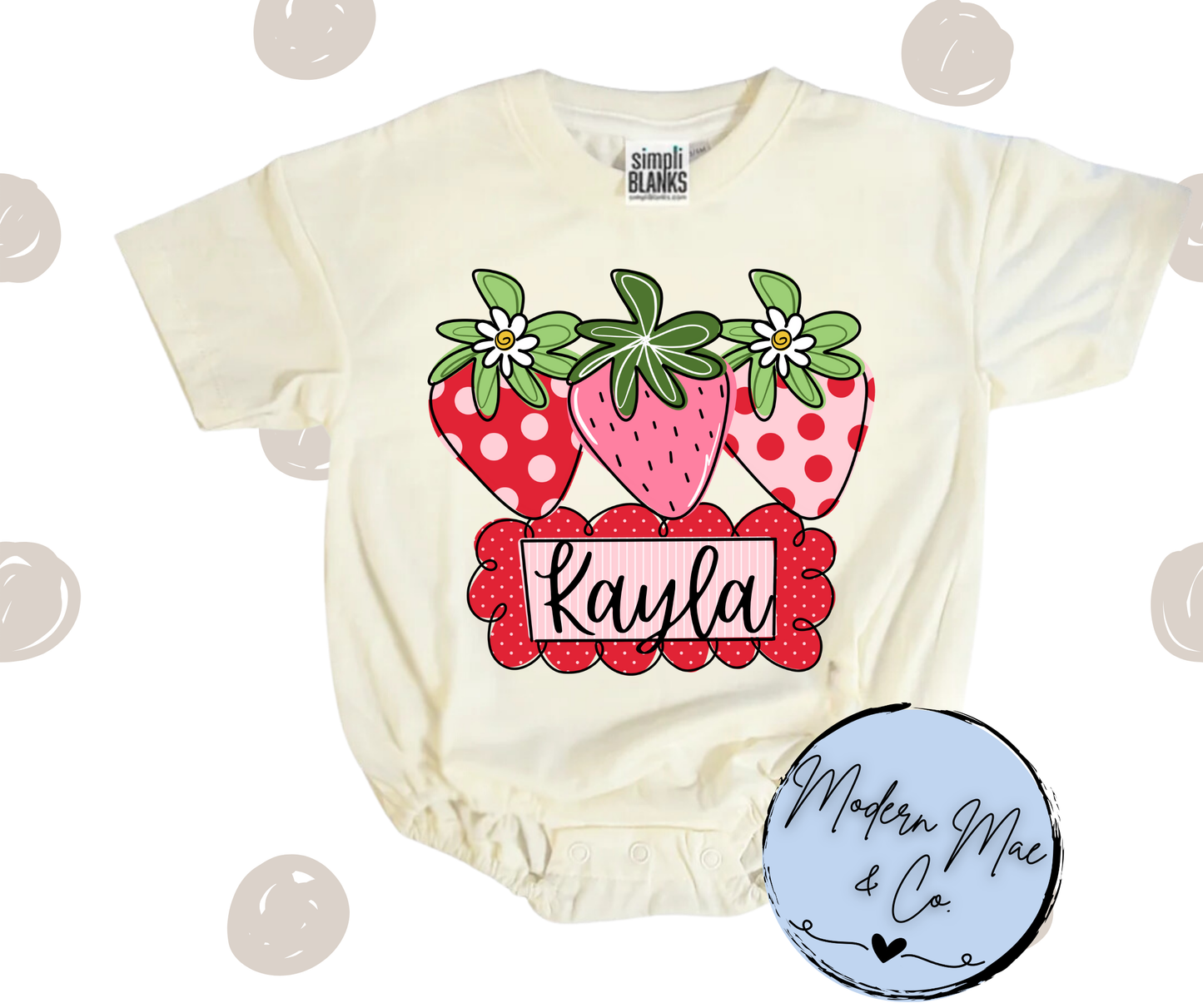 Spring - Infant - Strawberry Triple