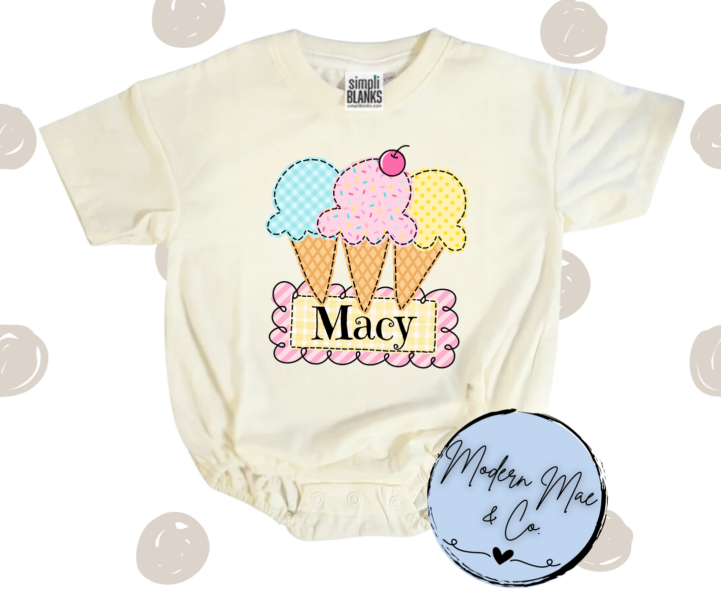 Spring - Infant - Ice Cream