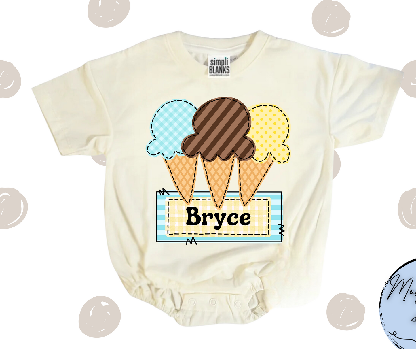 Spring - Infant - Ice Cream Blue