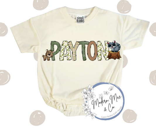 Personalized - Forest Animals