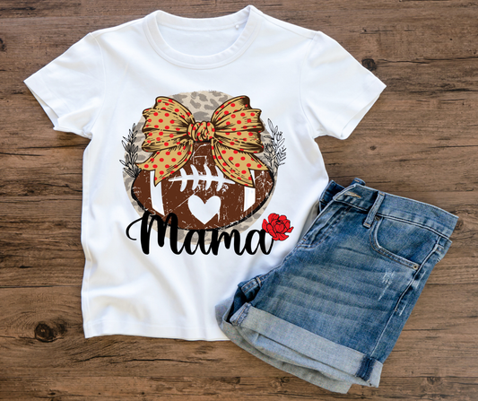 Mom - Football Mama - Yellow