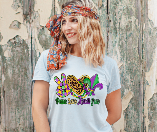 Mardi Gras - Peace, Love