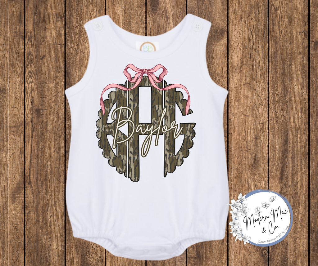Sun Bubble - Camo Monogram