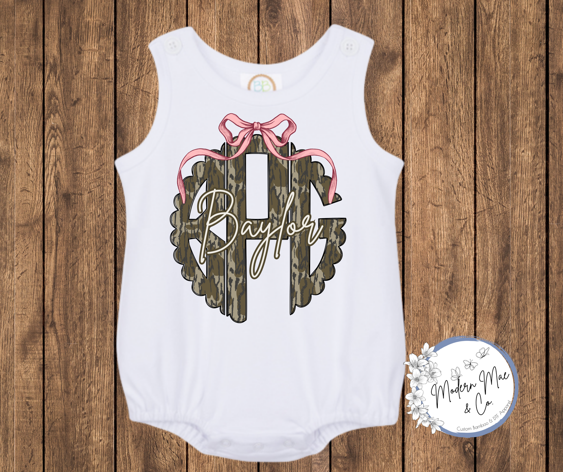 Sun Bubble - Camo Monogram