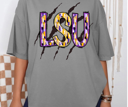 Purple & Gold Claw Mark