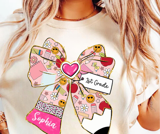 Teacher - Personalized Bow