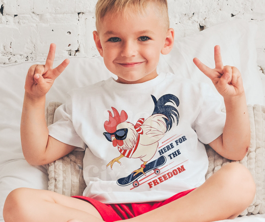 Patriotic - Youth - Rooster Freedom