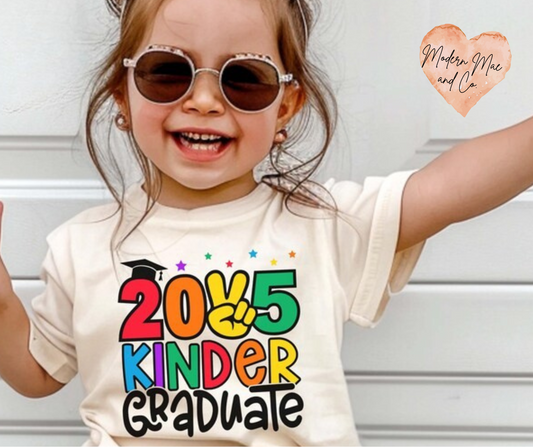 Graduate Kindergarten Peace Out