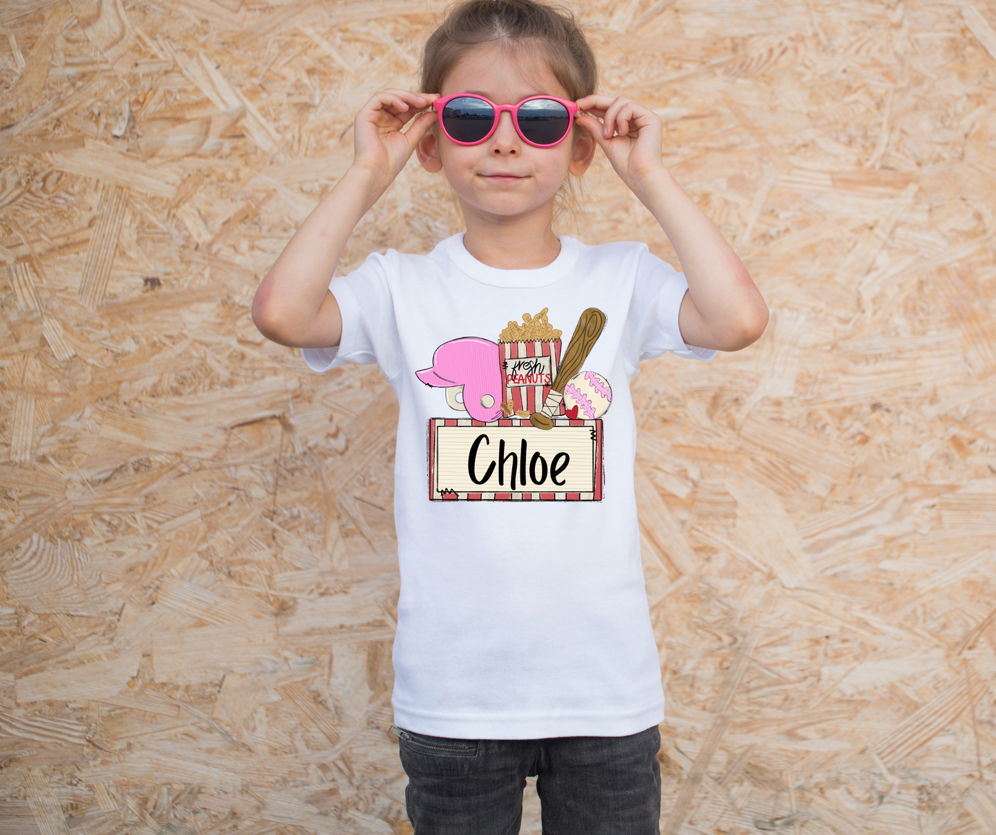 Spring - Baseball Fan Pink