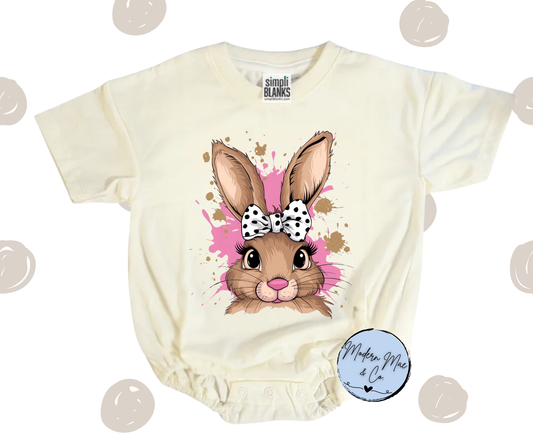 Easter - Bunny Paint Splash - Pink