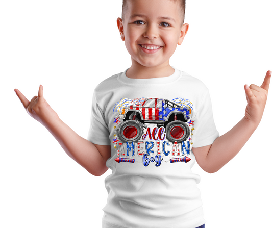 Patriotic - Youth - All American Boy