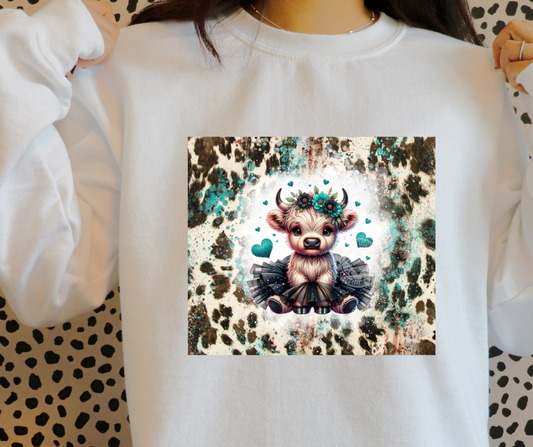 Highland Cow Country Print