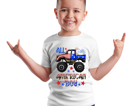 Patriotic - Youth - All American Boy