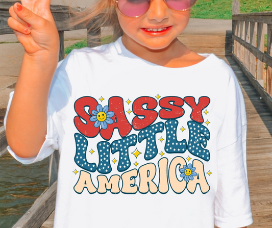 Patriotic - Youth - Sassy Little American