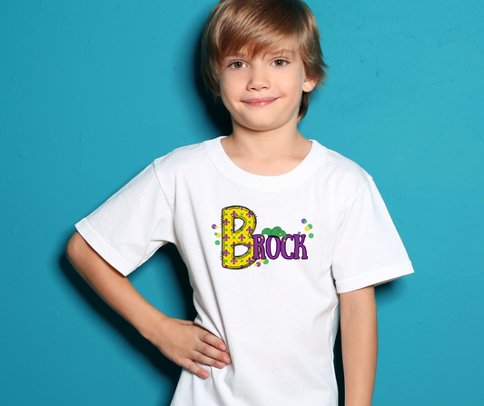 Mardi Gras Custom Name