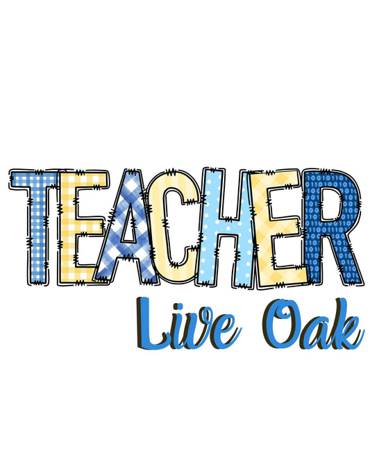 School Spirit - Patchwork Teacher